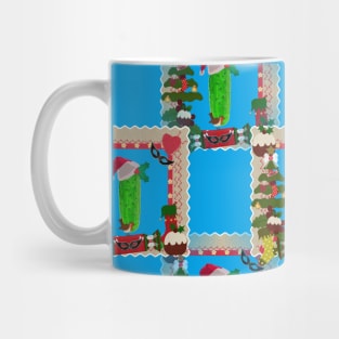 ugly christmas pickle Mug